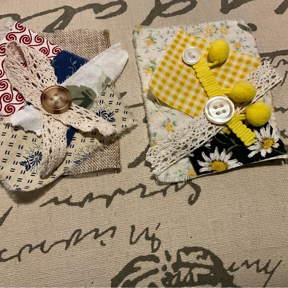 2 Clusters / Slow Stitch  Snippets / Junk Journal Ephemera - Picture 7 of 7